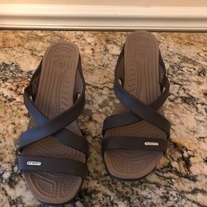 Check this out crocs heels size 9